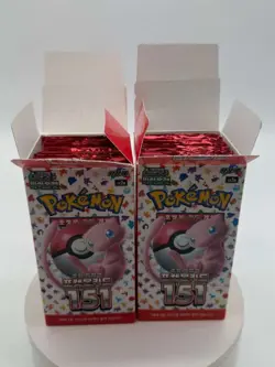 Lot of (40) Pokemon TCG Korean Scarlet & Violet 151 sv2a Booster Packs w/ Boxes - Image 1