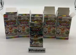 Lot of (50) Pokemon TCG Korean Terastal Festival sv8a EX Booster Packs w/ Boxes - Image 1