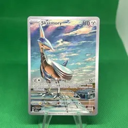 Pokemon Card Skarmory 209/191 Surging Sparks Illustration Rare Near Mint - Image 1