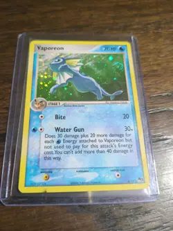 Vaporeon 6/17 POP Series 3 Promo Pokemon Card Holo Foil Rare SWIRL - Image 1