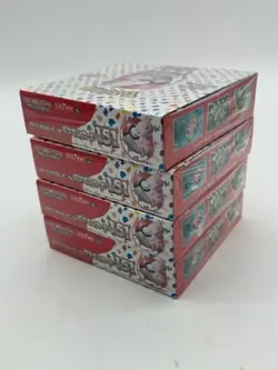 2023 Pokemon 151 Japanese Booster Boxes SEALED. LOT OF 4 - Image 2