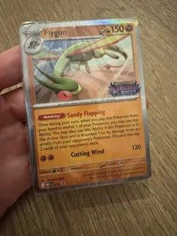 Sealed Flygon Promo 16 Build and Battle Phantasmal Flames Pokemon Deck - Image 2
