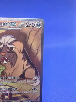 Pokemon Destined Rivals Arven’s Mabosstiff ex 235/182 Special Illustration Rare - Image 4