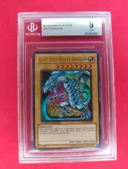 Blue Eyes White Dragon LC01-EN004 Yu-Gi-Oh Legendary Collection 1 BGS.9 - Image 1