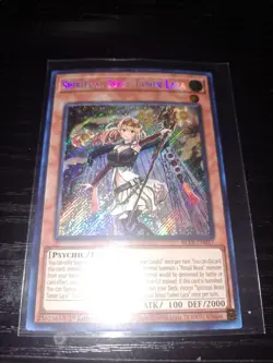 YUGIOH! Spiritual Beast Tamer Lara BLTR-EN017 1st Ed Secret Rare NM - Image 1