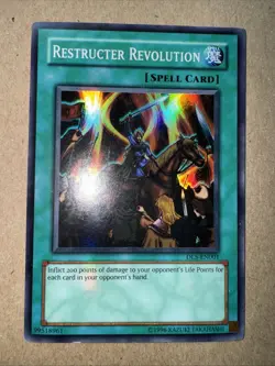 Restructer Revolution DL5-EN001 Duelist League Promo Limited Edition for sale online - Image 3