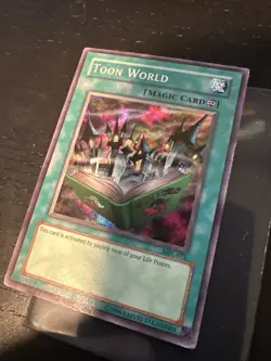 Yu-Gi-Oh! TOON WORLD MRL-076 Super Rare Magic Ruler - Light Play - Image 2