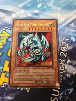 YuGiOh TCG Blue-Eyes Toon Dragon MRL-000 Unlimited - Vintage Print Run - Image 1