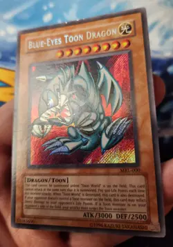 YuGiOh TCG Blue-Eyes Toon Dragon MRL-000 Unlimited - Vintage Print Run - Image 2