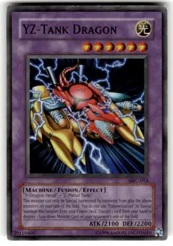 Yu-Gi-Oh! YZ-Tank Dragon MFC-054 Unlimited Super Rare LP - Image 1