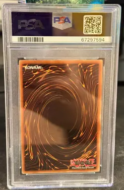 2008 Yugioh Summoned Skull YAP1-EN003 Ultra Rare Anniversary Pack - PSA 8 NM-MT - Image 2