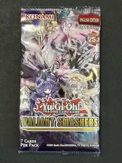 2020 KONAMI Yu-Gi-Oh! Valiant Smashers Booster Packs SEALED. LOT OF 135 - Image 1