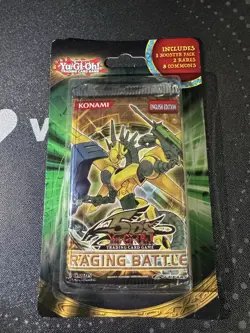 Yu-Gi-Oh! TCG Yugioh 5D's Raging Battle Blister Booster Pack + 2 Rares NEW - Image 2