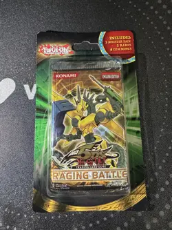 Yu-Gi-Oh! TCG Yugioh 5D's Raging Battle Blister Booster Pack + 2 Rares NEW - Image 3
