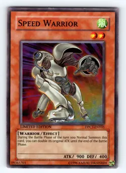 Yugioh Speed Warrior DPCT-ENY05 Limited Edition Super Rare Holo - MP ?? - Image 1