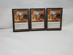 MIND STONE X3 MAGIC THE GATHERING WEATHERLIGHT MTG 1997 Trading Card #607 - Image 4