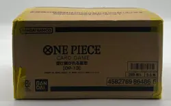 One Piece Card Game Carrying On His Will OP-13 Booster Box Japanese SEALED CASE - Image 1