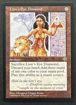 Magic the Gathering Lion’s Eye Diamond Card #4 - Image 1