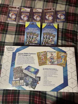 Pokemon Big Bundle Lot Factory Sealed UPC/ Booster Packs / Graded Cards!! - Image 2
