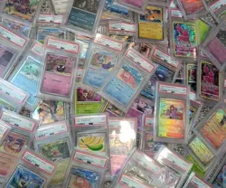 UPDATED PIC - Random PSA Graded Pokemon Card, TCG Only, Bulk DISCOUNTS! - Image 1