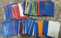 20x USED BUT CLEAN Premium Matte Ultra Pro Card Sleeves - Assorted Colors - Image 1