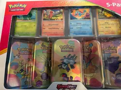 Pokemon Trading Card Game Scarlet & Violet-151 Mini Tin - 151 Booster Packs - Image 2