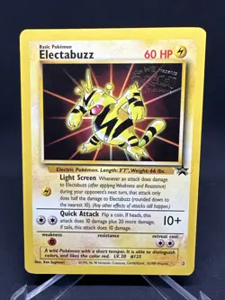 Electabuzz WotC #2 Black Star Promo 1999 Pokemon TCG Non Holo Card - Image 2