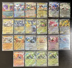 Pokemon EX Lot (22 Total Cards, 20 Different) Gengar, MewTwo, Dragonite, Blissey - Image 1