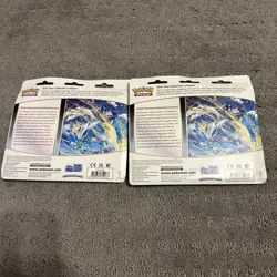 Two sets- Pokemon TCG Silver Tempest Booster Pack - 62 Cards 820650850967 - Image 2