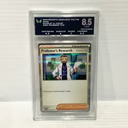 Professor's Research 190/198 - ARK 8.5 PSA BGS - Graded Pokemon Card - Image 1