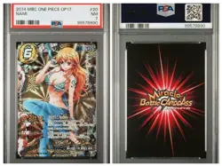 One Piece Card PSA7 Nami 20 Miracle Battle Carddass 2014 Japanese - Image 1