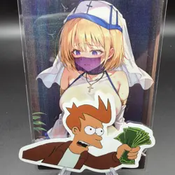 Cless Gretchen Anime Waifu Card Doujin ACG Goddess Holo - Image 1
