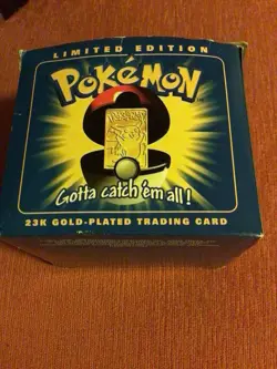 Pokemon Pikachu 23k Gold Plated Trading Card & Pokeball Burger King Sealed NIP - Image 2