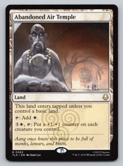 Abandoned Air Temple - MTG Avatar: The Last Airbender TLA - Image 1