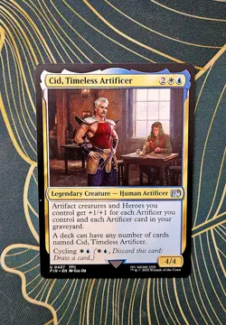 Cid, Timeless Artificer (0407) | Final Fantasy (MTG) | NM EN - Image 1