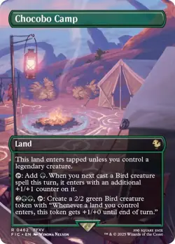 Chocobo Camp [Foil] [Borderless] MTG Final Fantasy - Image 1