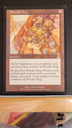 Mtg POWDER KEG LP Urza's Destiny 136/143 Reserve List -Argo- - Image 3