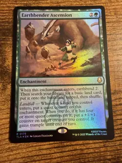 MTG Magic The Gathering Avatar Earthbender Ascension FOIL!! - Image 1