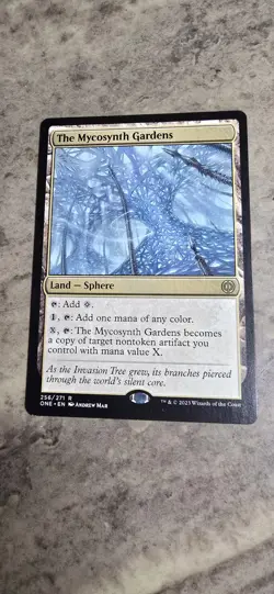 The Mycosynth Gardens Phyrexia: All Will Be One Regular Land Sphere Rare MTG NM - Image 1
