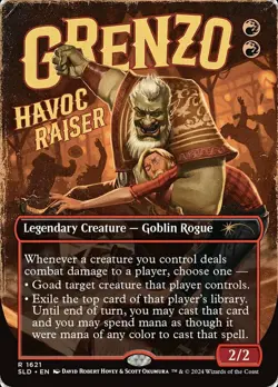 [1x] Grenzo, Havoc Raiser (1621) - Foil Near Mint, English Secret Lair MTG Magic - Image 1