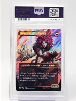 KUJA, GENOME SORCERER TRANCE KUJA 2025 MTG BORDERLESS SURGE FOIL PSA 10 Q6095 - Image 2