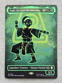 Toph, the First Metalbender - Neon Ink Foil - MTG Avatar the Last Airbender #362 - Image 1