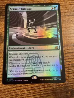 MTG Magic The Gathering Avatar Seismic Tutelage Eternal FOIL!! - Image 1