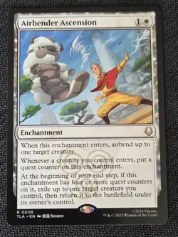 MTG Magic The Gathering -Airbender Ascension -R0006 -NM! ?? - Image 1