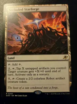 Secluded Starforge 0257 Rare Edge Of Eternities Magic: The Gathering - Image 1