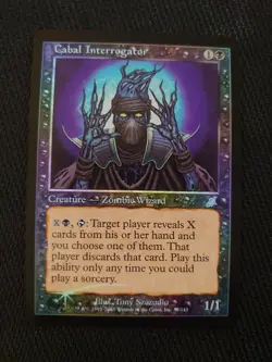 MTG Cabal Interrogator Scourge 57/143 Foil Uncommon - Magic The Gathering - Image 1