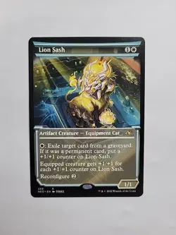 MTG - Lion Sash (Showcase) Kamigawa: Neon Dynasty Regular R#368 - Image 1
