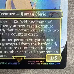 MTG Yuna, Grand Summoner (Borderless) - WPN & Gateway Promo (WPN) #1 Foil NM - Image 5