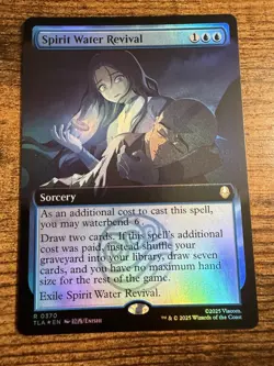 MTG Magic The Gathering Avatar Spirit Water Revival Extended Art FOIL!! - Image 1