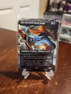 The Destined Black Mage (Borderless) Commander: Final Fantasy Regular - Image 1